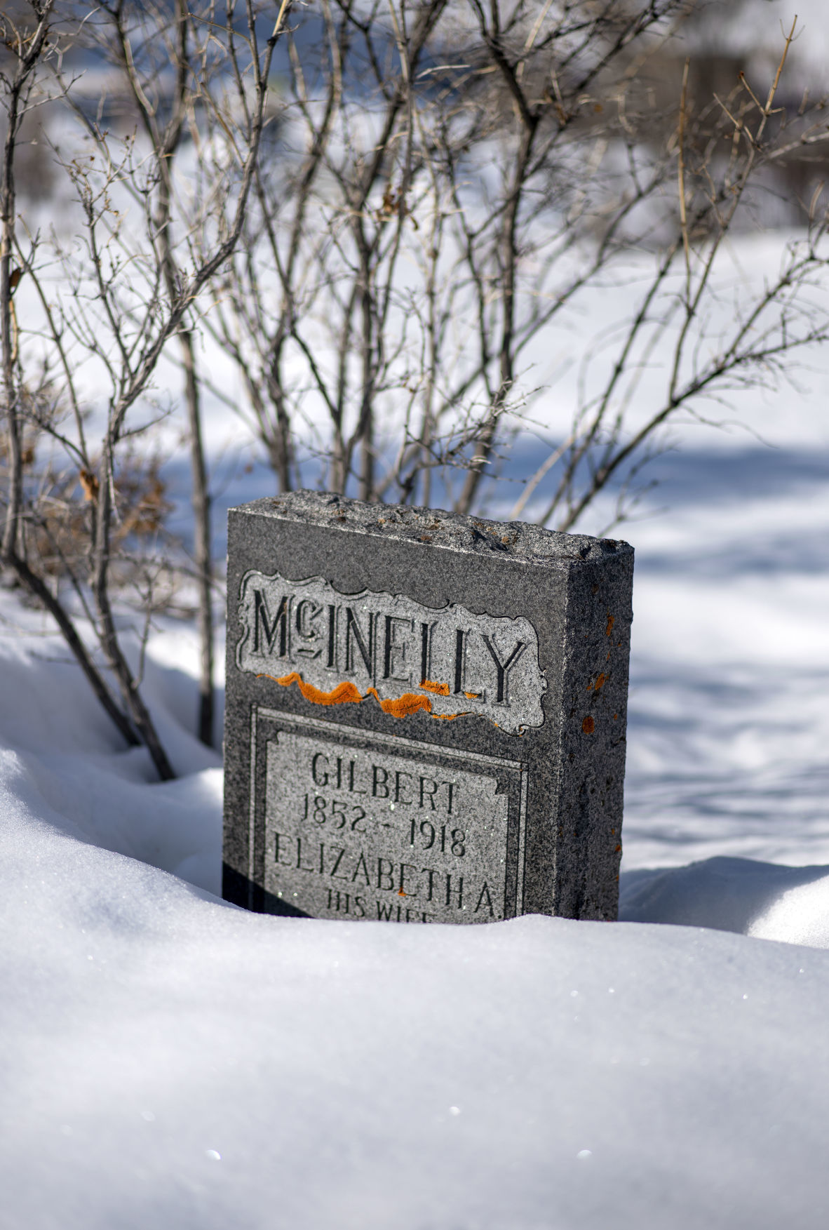 Gilbert McInelly headstone